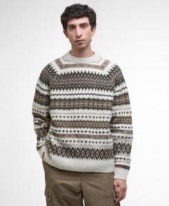Джемпер Barbour Hase Fair Isle Crew Neck, Whisper White