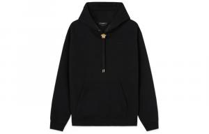 Футболка с капюшоном на шнурках "Голова Медузы" VERSACE, черный