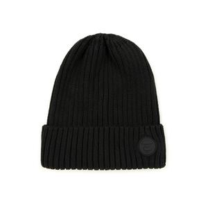 Aape Хлопковая шапка унисекс черная