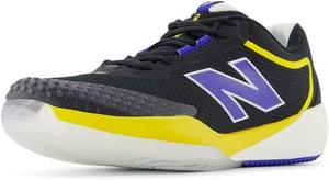 Мужские теннисные кроссовки New Balance FuelCell 996 V6 для жесткого корта, черный/синий