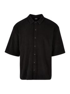 Повседневная рубашка Urban Classics Regular fit Button Up Shirt, черный