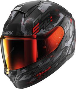 Шлем Shark ridill 2 molokai, Black Matt/Red