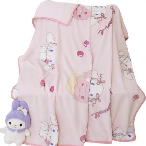 Пледы, пледы для дивана и флисовые одеяла Sanrio, Cake Cinnamoroll