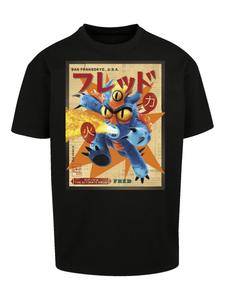 Рубашка F4NT4STIC Big Hero 6 Fred Newspaper, черный