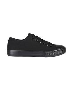 Кроссовки Plain Canvas Low Top Trainers KRISP, черный