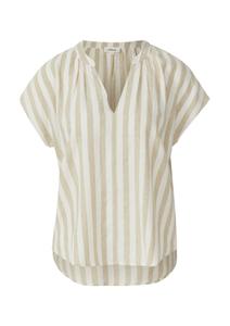 Блуза s.Oliver, Light beige/Cappuccino
