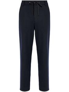 Спортивные брюки Moncler на шнурке, синий