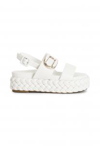 Босоножки на платформе CAFèNOIR, белый