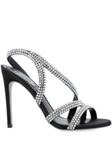 René Caovilla сандалии Lisa 105 мм, черный