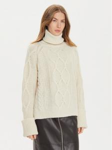 Свитер с высоким воротником обычного кроя Max&Co., экрю