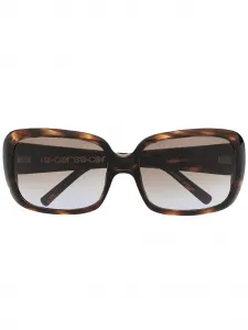 Массивные солнцезащитные очки черепаховой расцветки 10 CORSO COMO, коричневый