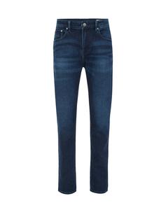 Узкие джинсы WE Fashion, темно-синий