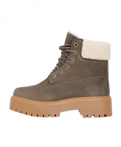 Ботинки на платформе Stone Street Timberland, бежевый