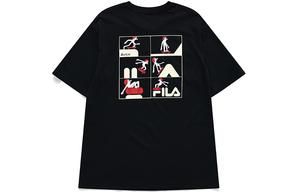 FILA FUSION Футболка Jeremyville Unisex Pitch Black