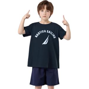 Футболка для младших школьников NAUTICA, черный