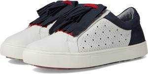 Джонстон & Мерфи Мэдисон Перфорированные Гибридные Женские Белые Кожаные Кроссовки Johnston & Murphy