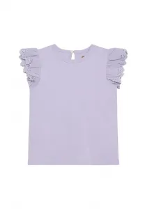 Футболка с коротким рукавом и принтом En Fant, Purple Heather