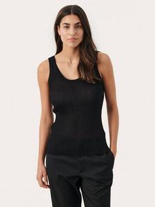 Вязаный топ-жилет Dariya Shimmer Part Two, Black