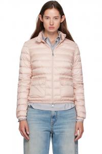 Moncler Розовая пуховая куртка Lans
