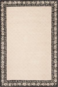 Ковер SAFAVIEH, 61 x 92 см, Total Performance Collection, Grey, с ручным плетением края, не линяет и прост в уходе, идеален для помещений с высокой проходимостью: прихожая, гостиная, спальня (TLP755I)