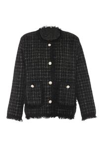 Вязаный кардиган ZITHA, черный