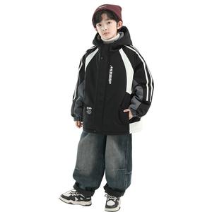 Утепленная куртка для детей 3-7 лет PROTECTCAMEL, серый