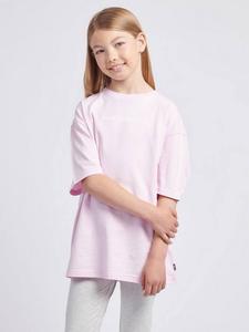 Детская футболка с цветочным принтом New Balance, Light Raspberry