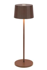 Настольная лампа на аккумуляторе Dieter Knoll, 11x35 см, коричневый