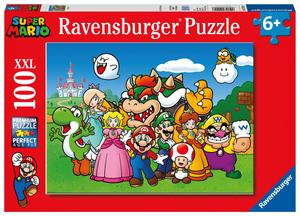 Пазл Ravensburger для детей XXL Super Mario, 100 шт.