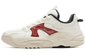 PEAK Кроссовки мужские, износостойкие, легкие, низкие, повседневные, парусиновые, белые, красные