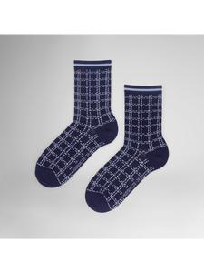 Носки Chain Fashion королевского синего цвета Hudson