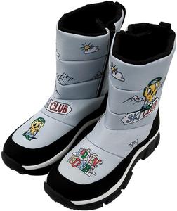 Женские веганские зимние снежные ботинки DOGO Nortia - водонепроницаемые, теплые, легкие, с нескользящей подошвой, модные ботинки для холодной погоды, Looney Tunes Ski Club