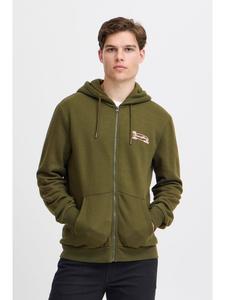 Толстовка BLEND Sweatjacke BHSweatshirt 20717351 lässige Kapuzen-Sweatjacke, оливковый