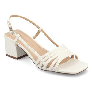 Босоножки на блочном каблуке Shayana от Journee, white