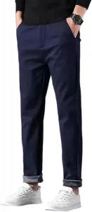 Мужские утепленные брюки Pulcykp с флисовой подкладкой, Slim Fit