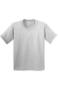 Молодежная футболка из плотного хлопка Gildan, серый