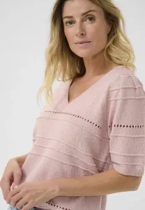 Вязаный джемпер crpoppi Cream, Sepia Rose