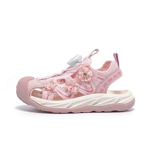 Нескользящие, износостойкие, дышащие, низкие детские сандалии для детей Annil, розовый