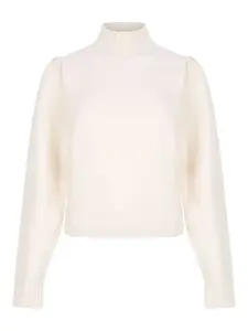 Свитер с высоким воротом и рукавами-буфами ISABEL MARANT