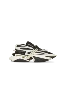 Кроссовки Unicorn из неопрена и кожи Balmain, черный