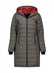 Geographical Norway Стеганое пальто "Арома" цвета хаки