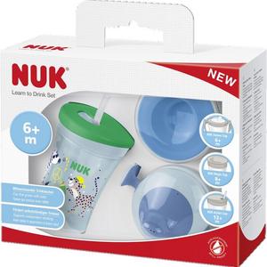 Набор для питья зеленый/синий NUK, 1 шт.