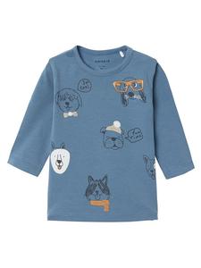 Name it Футболка с длинными рукавами "Kolio" синего цвета