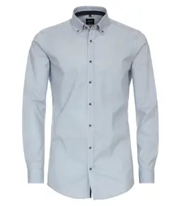 Деловая рубашка VENTI "Деловая рубашка VENTI принт", синий