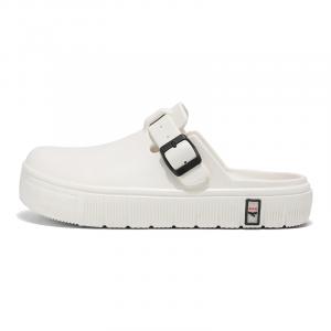 Eva бесшумные нескользящие тапочки с закрытым носком для мужчин NMR, белый