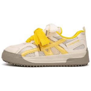Водонепроницаемые и износостойкие женские лоу-топы для скейтбординга Far waves, желтый