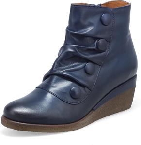 Женские ботильоны на танкетке Miz Mooz Maxy, Denim