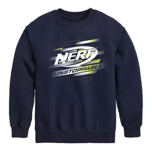 Флисовая толстовка Unstoppable для мальчиков 8-20 лет Nerf, синий