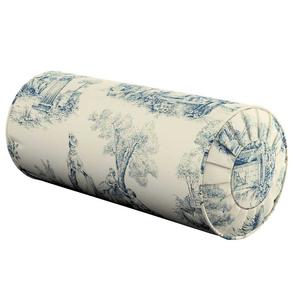 Вырез на шею со складками Dekoria, синий