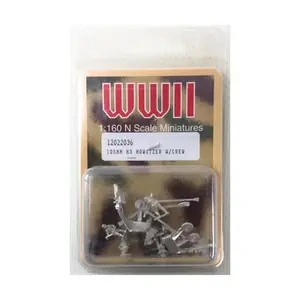 105-мм гаубица М3 с расчетом, WWII Miniatures (1:160)